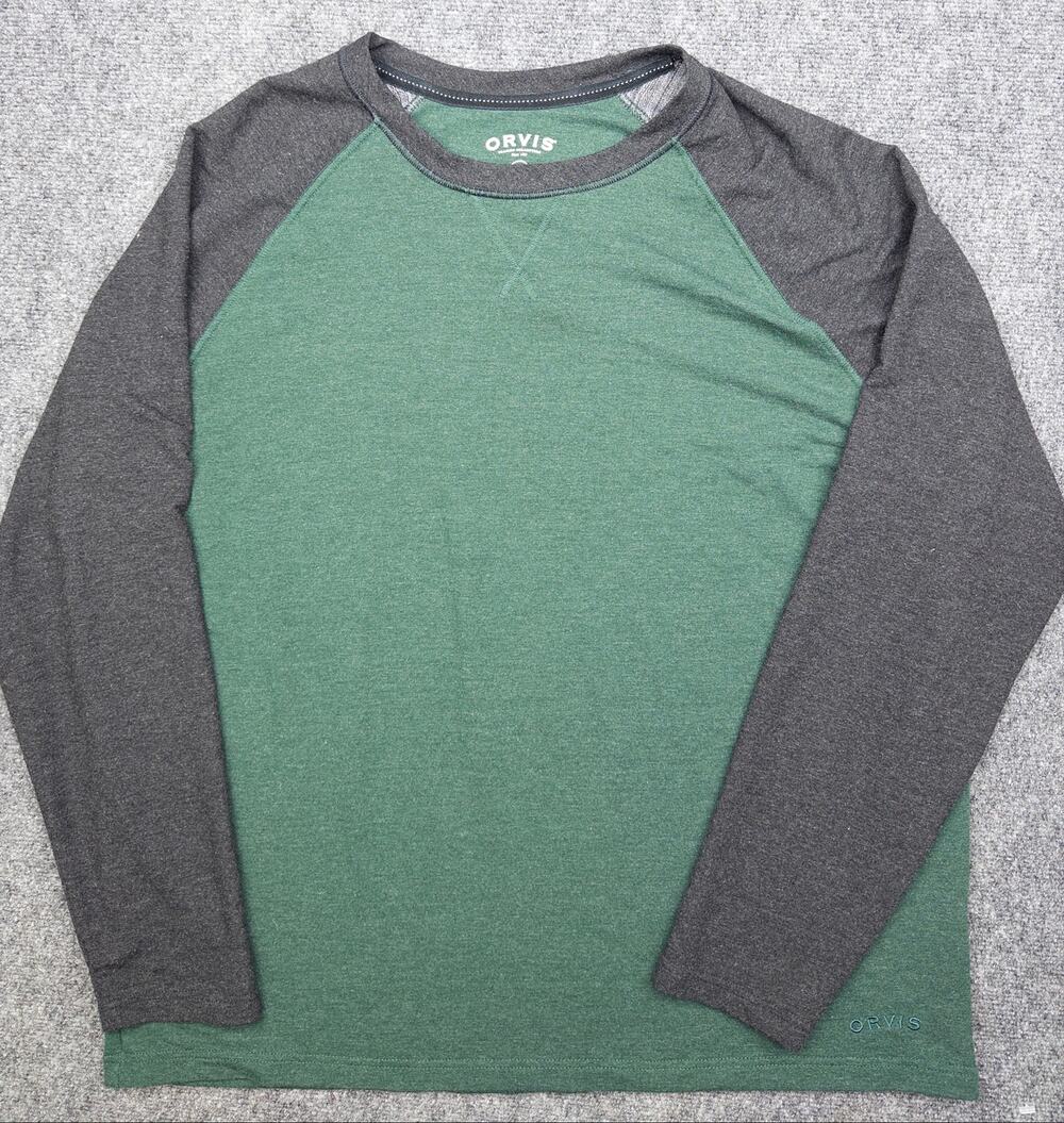 Orvis Raglan Baseball T-Shirt Size XL